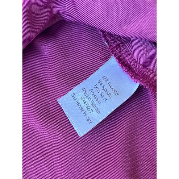 Nine West Y2K Velvet Camisole Top Womens Medium Red Lace Whimsigoth Dark Cottage - Picture 7 of 9